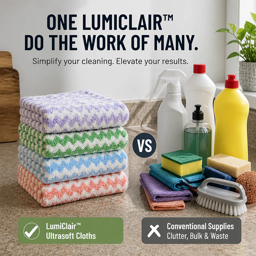LumiClair™ Ultrasoft Cloths — Unlock Effortless, Mirror-Perfect Shine Every Time - Image 6