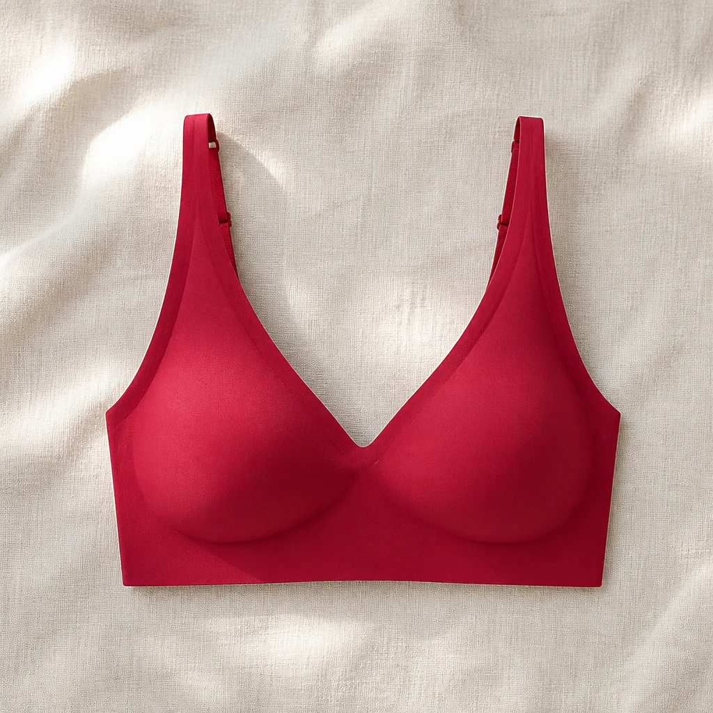 LumiFit™ – Wireless Seamless Bralette with Soft Padded V-Neck Cups - Image 13