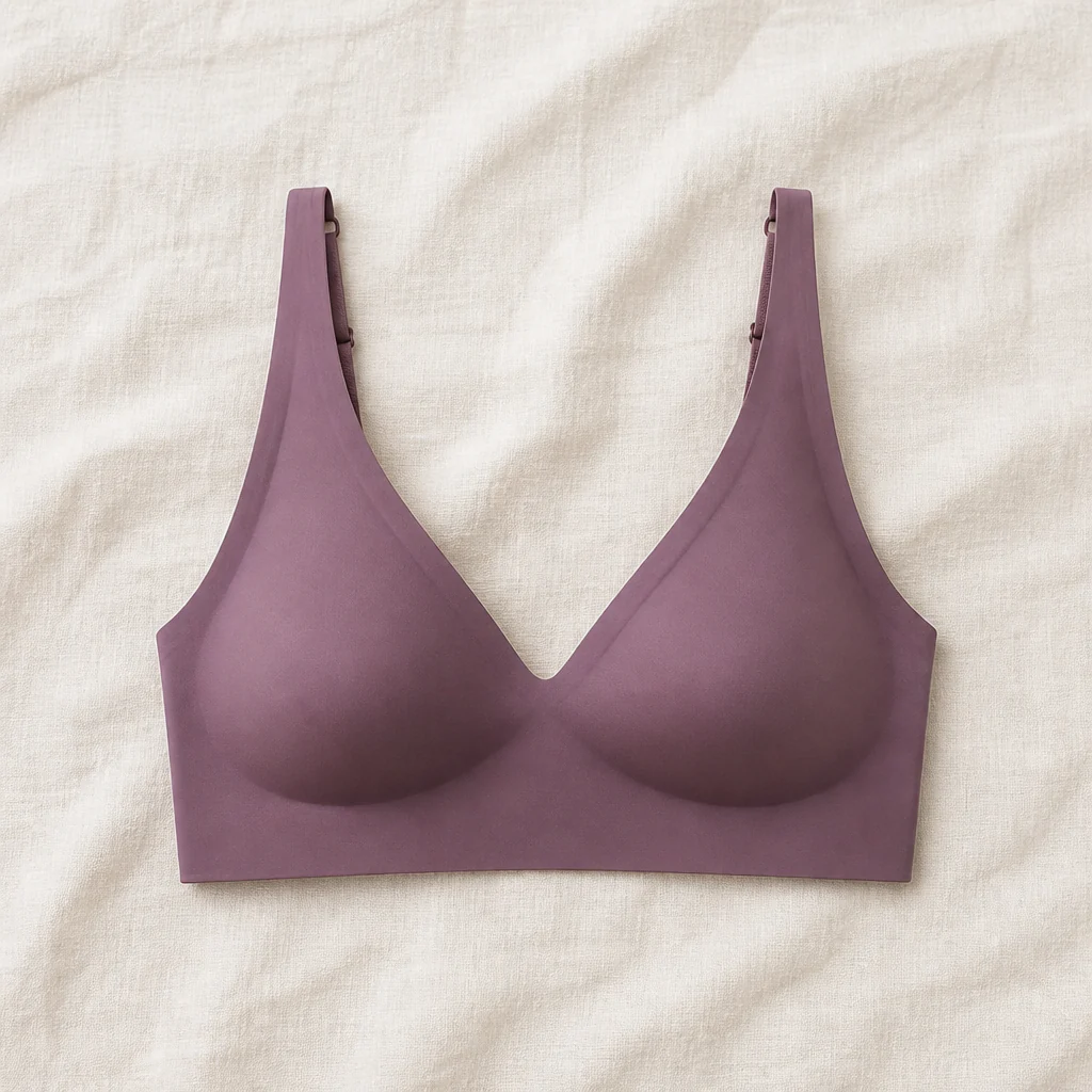 LumiFit™ – Wireless Seamless Bralette with Soft Padded V-Neck Cups - Image 15