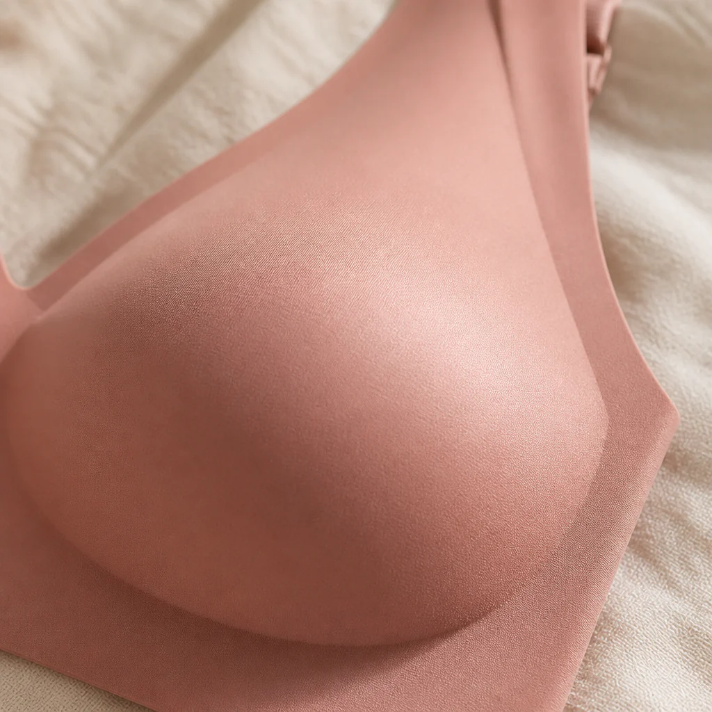 LumiFit™ – Wireless Seamless Bralette with Soft Padded V-Neck Cups - Image 6