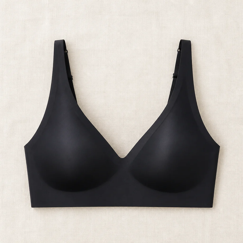 LumiFit™ – Wireless Seamless Bralette with Soft Padded V-Neck Cups - Image 8