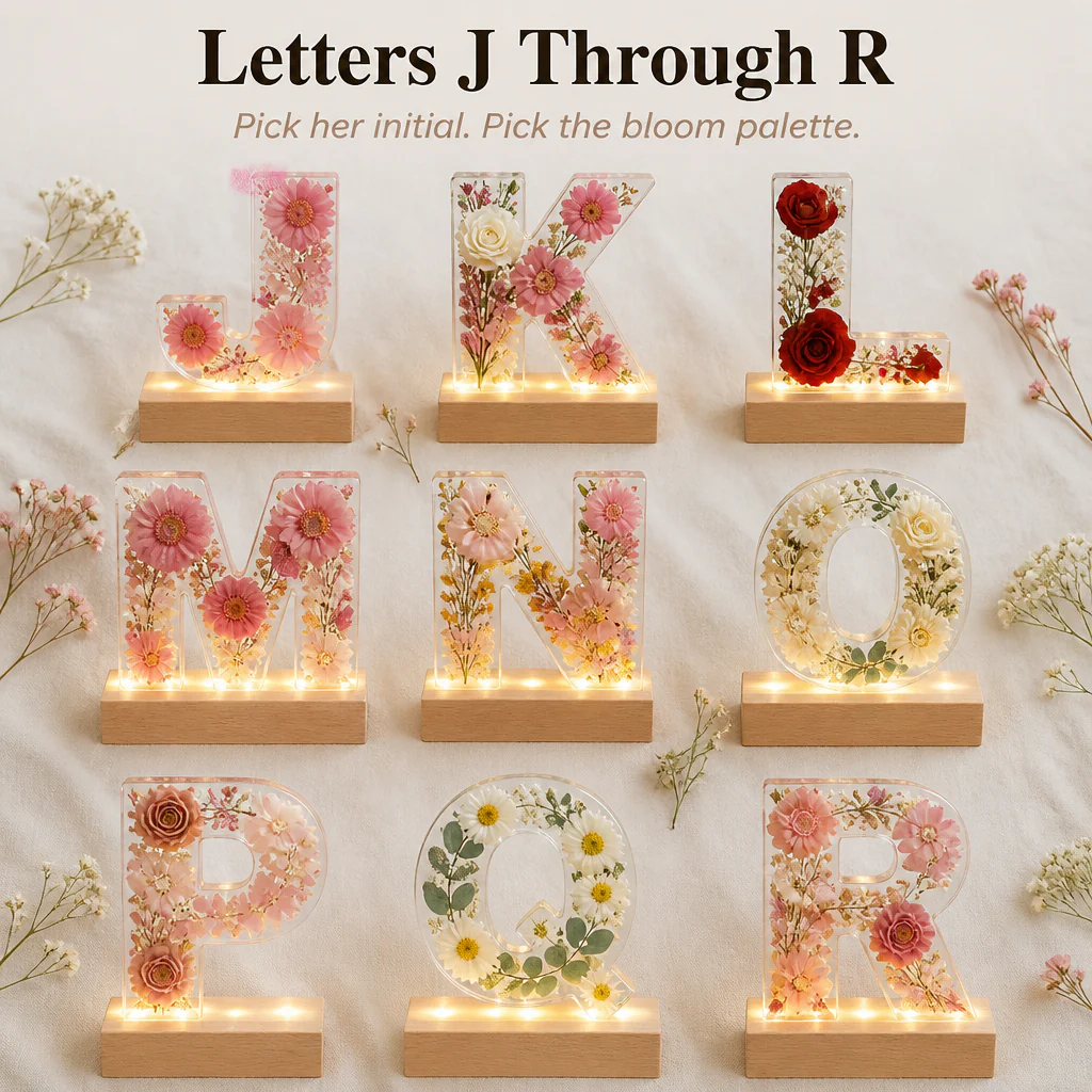 LumiFleur™ — Seal Real Dried Flowers Inside a Glowing Letter Made Just for Them - Image 10