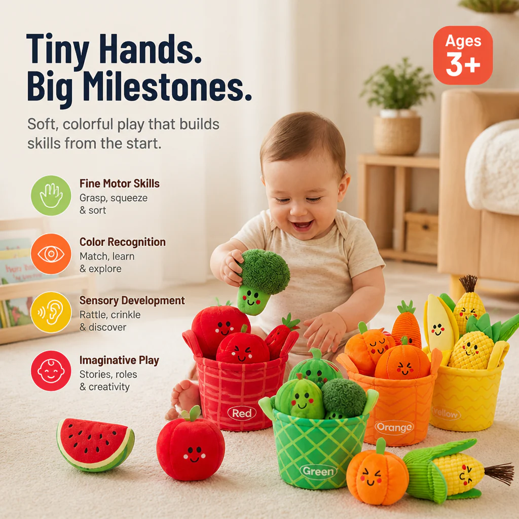 LumiJoy™ Color & Touch Playset — Ignite Your Baby’s Curiosity and Confidence with Every Gentle Squeeze - Image 6