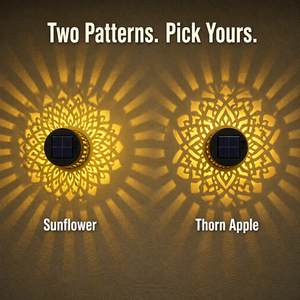 LumiMyst™ — Cast Hand-Cut Mandala Light Across Your Patio Walls Nightly - Image 8