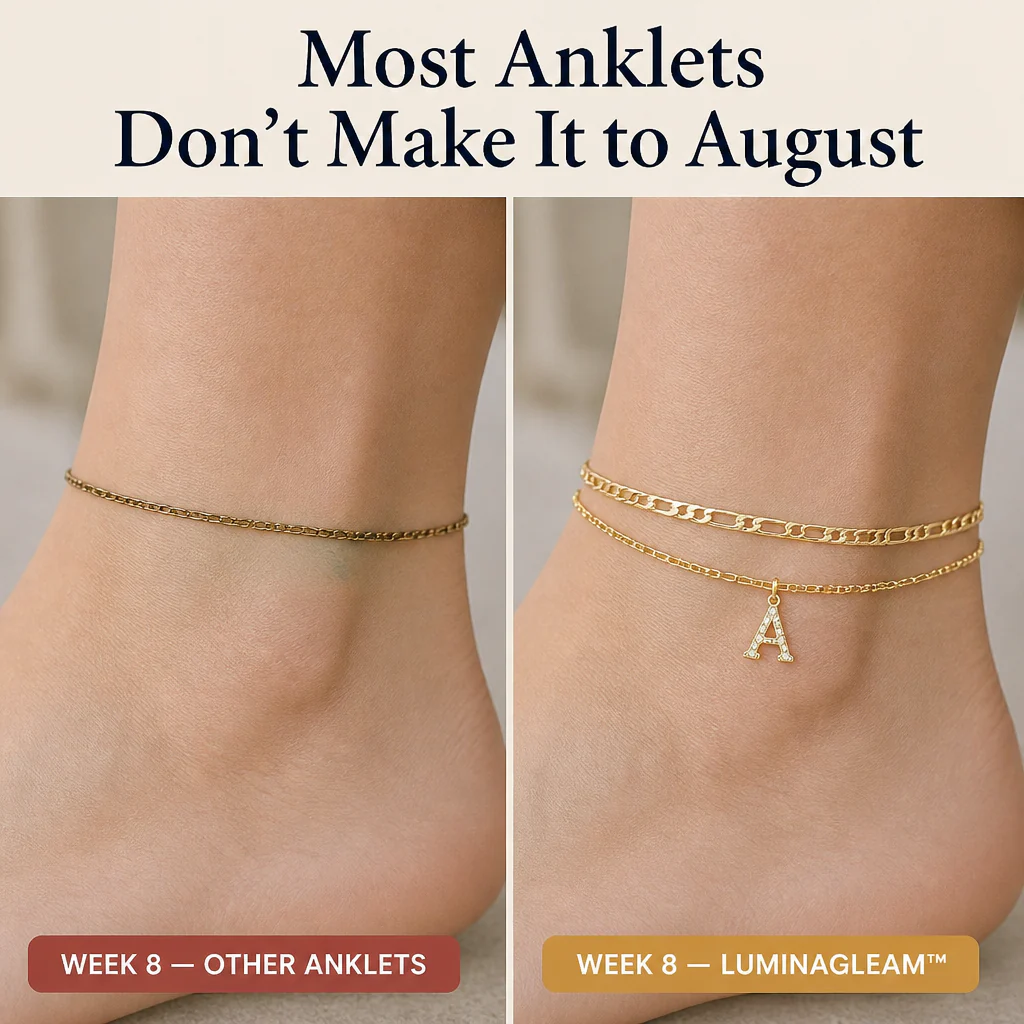 LuminaGleam™ — Stack Your Initial in Gold That Outlasts the Summer - Image 2
