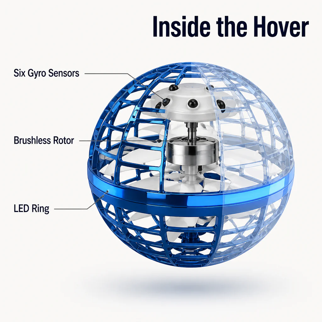 LuminaSphere™ — Hover, Boomerang & Catch It Mid-Air, One-Hand Tossable - Image 4