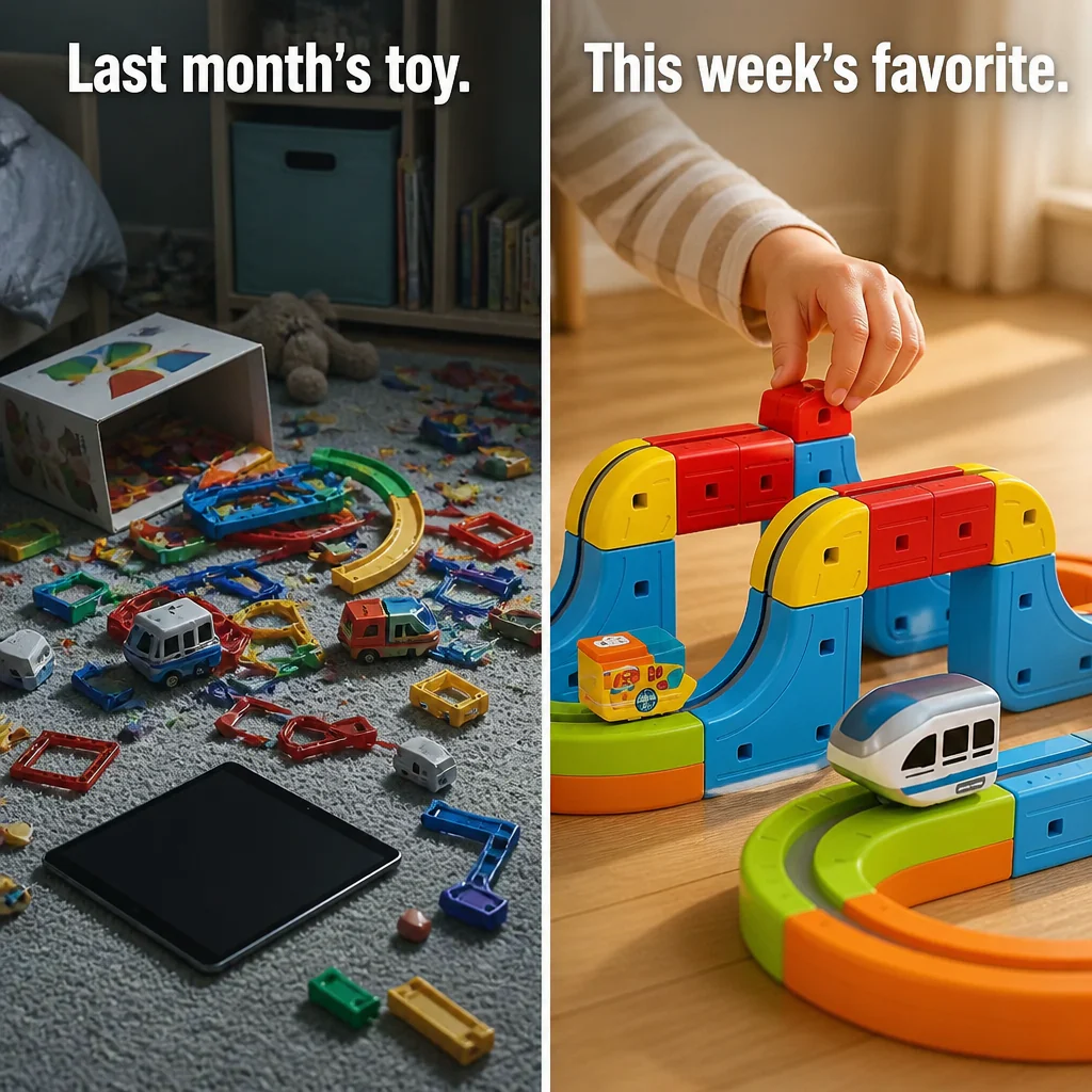 LuminaTrack™ — Snap Tracks Together and Send the Magnetic Train Gliding - Image 2