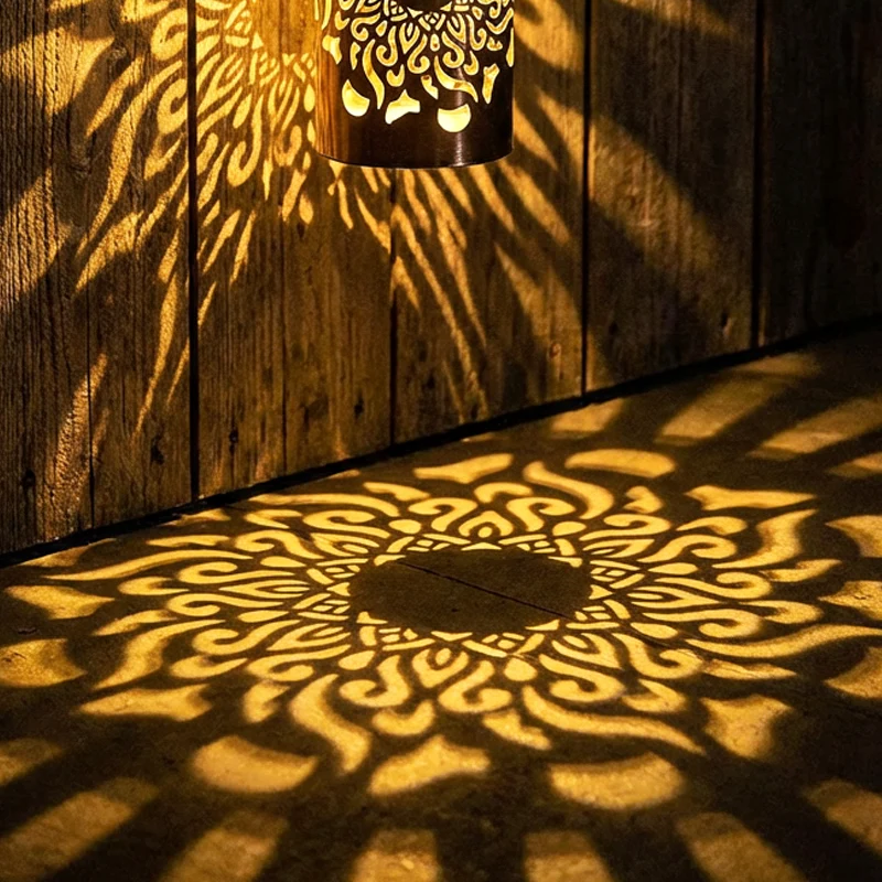 LumiRaya™ Solar Mandala Projector — Create Instant Outdoor Magic with Effortless, Cozy Glow - Image 7