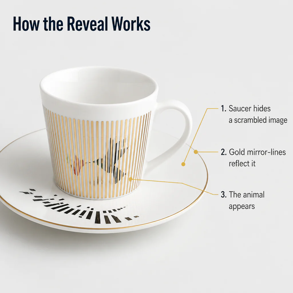 LumoraStream™ — Watch a Hidden Animal Appear the Moment Cup Meets Saucer - Image 3