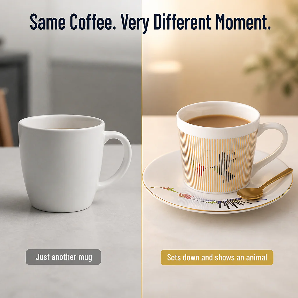 LumoraStream™ — Watch a Hidden Animal Appear the Moment Cup Meets Saucer - Image 4