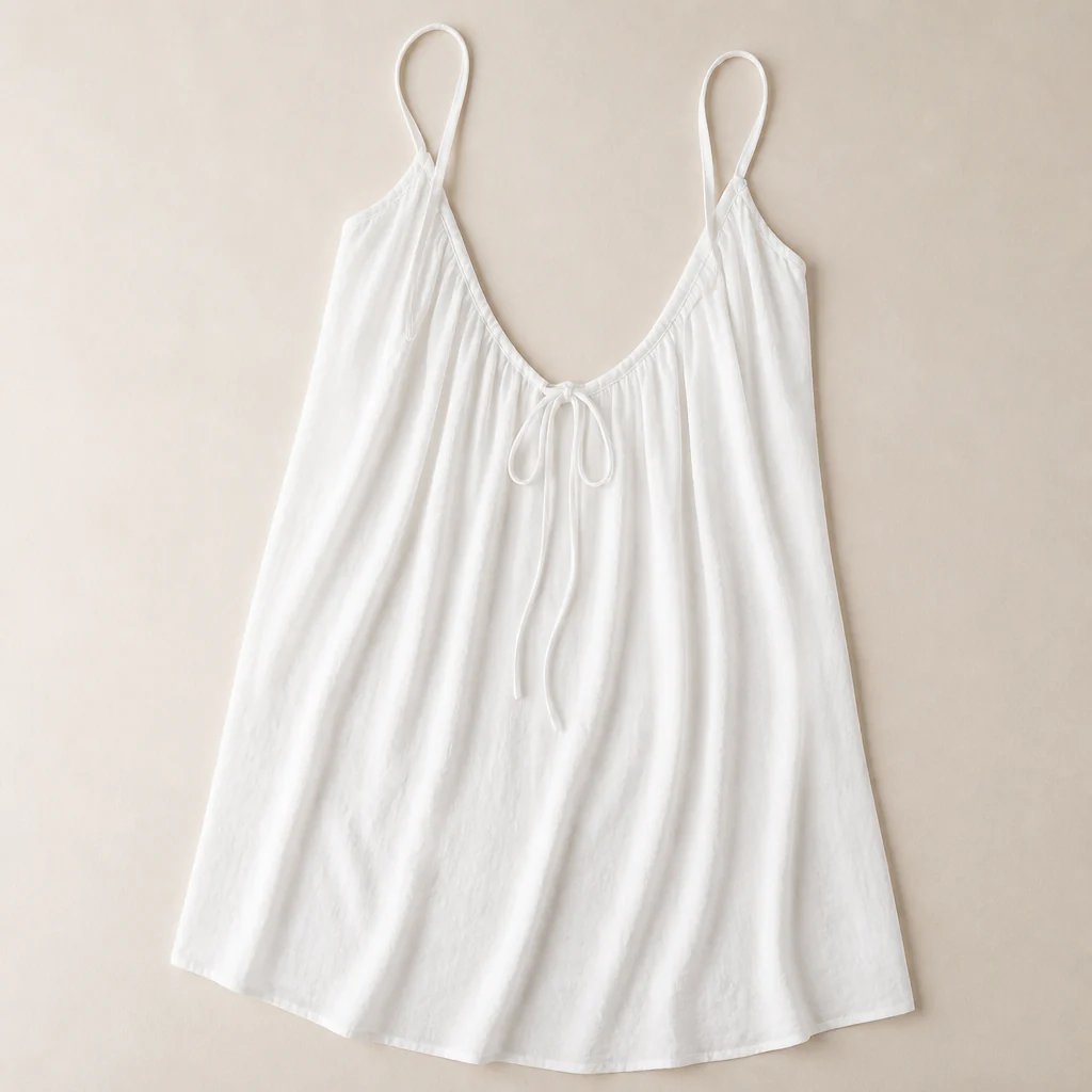 LunaVibe™ – Flowy Open-Back Cami Sundress with Adjustable Tie - Image 8