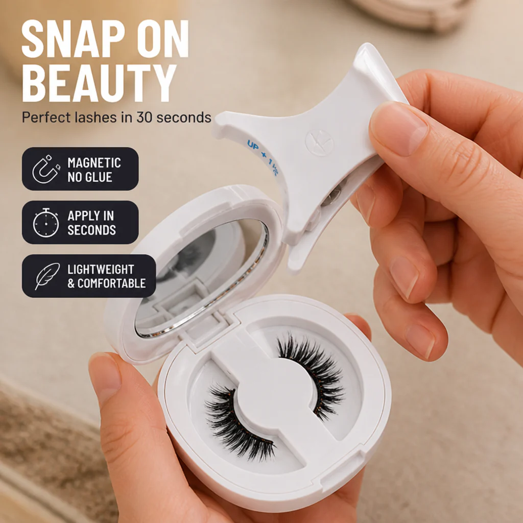 LushLure™ — Snap on Confidence with Perfect Lashes in 30 Seconds, No Glue Needed - Image 4