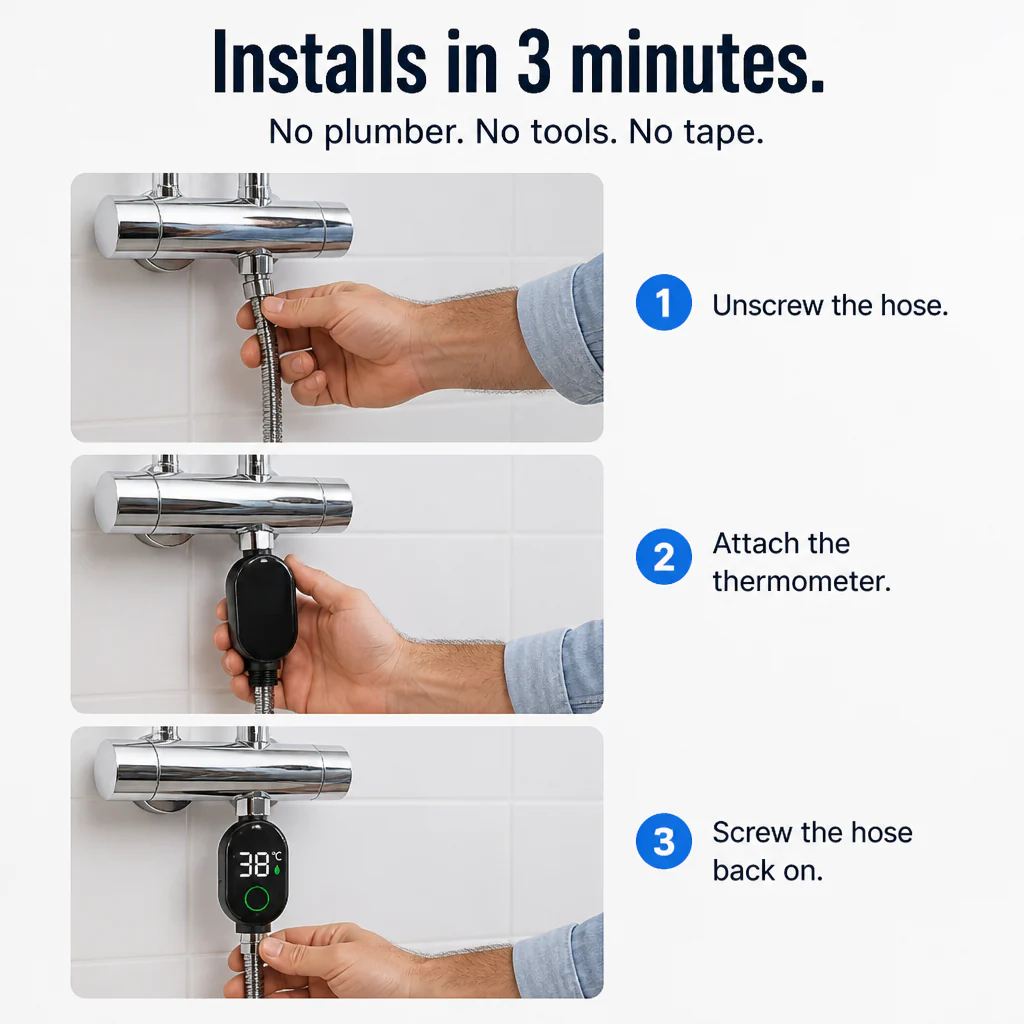 LushVibe™ — Read the Exact Water Temperature Before It Touches Skin - Image 7