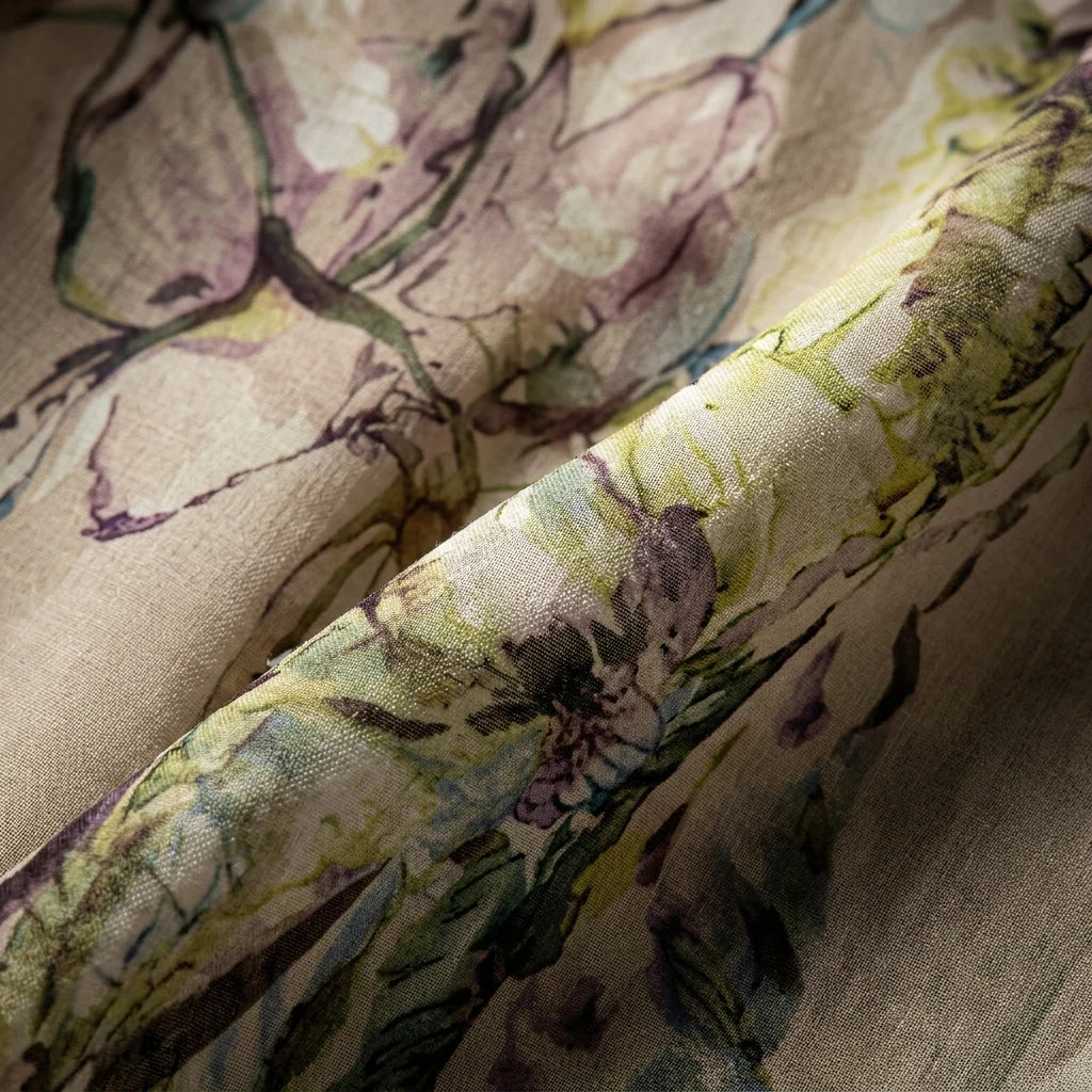 VeloraEase™ – Breezy Printed Wide-Leg Pants with Petal-Wrap Hem - Image 7