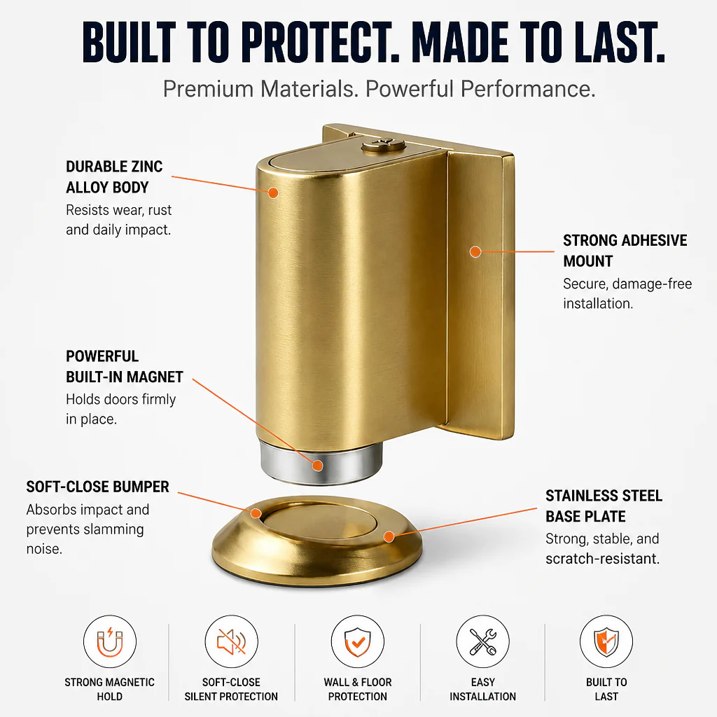 MagnaHold™ — Stop Door Slams and Protect Your Home with Silent, Ironclad Control - Image 10