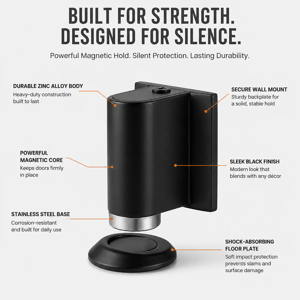 MagnaHold™ — Stop Door Slams and Protect Your Home with Silent, Ironclad Control - Image 12