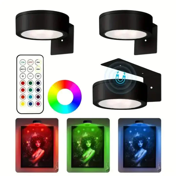 Magnetic LED Light for Stylish Artwork Illumination - Image 10