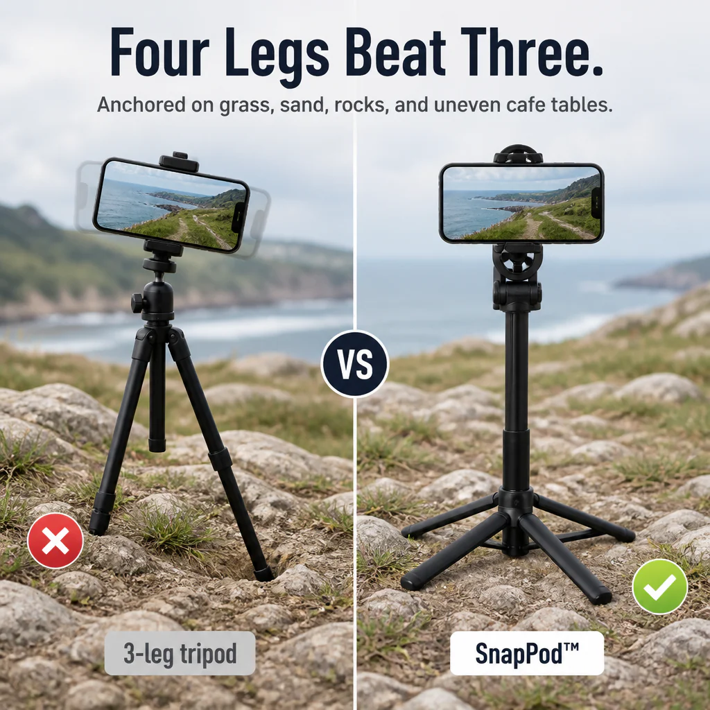 SnapStudio™ — Snap Your Phone In, Pop Four Legs Out, Hit Record - Image 4