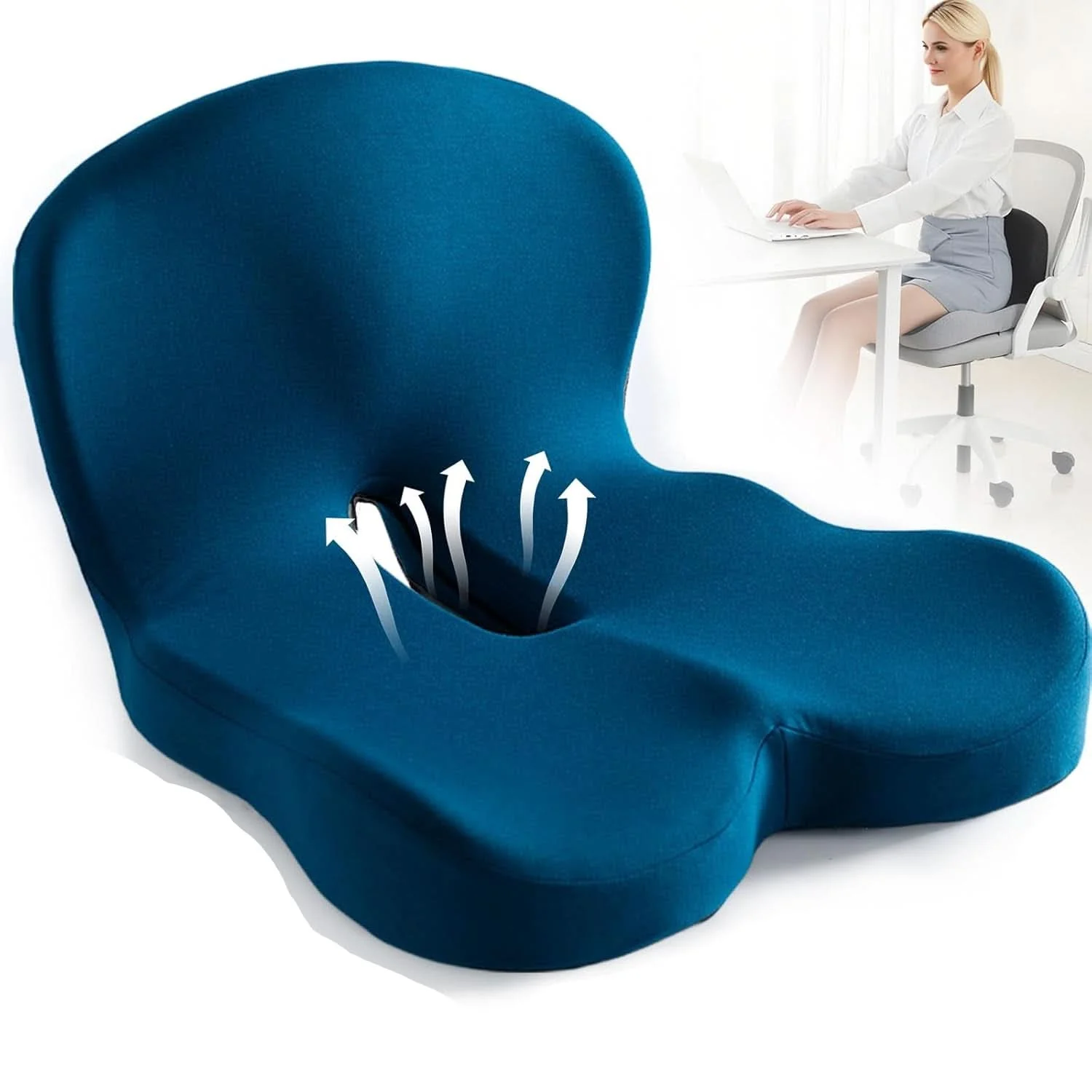 Memory Foam Seat Cushion for Comfort and Support - Image 8