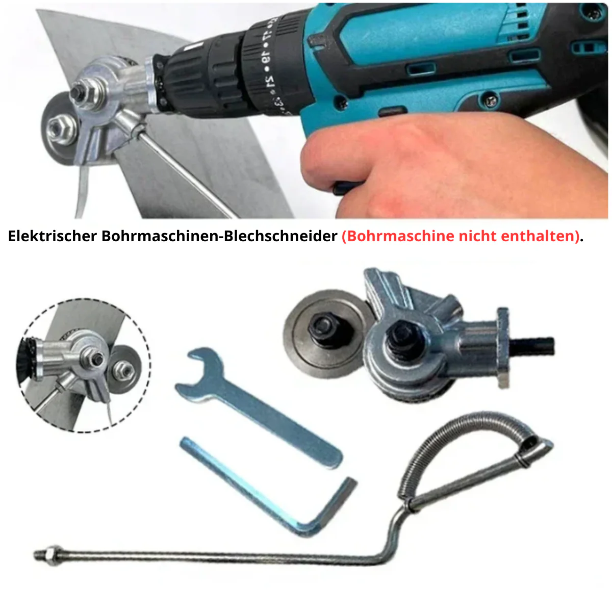 Metal Cutting Tool – Use Your Drill for Effortless Cutting! - Image 4