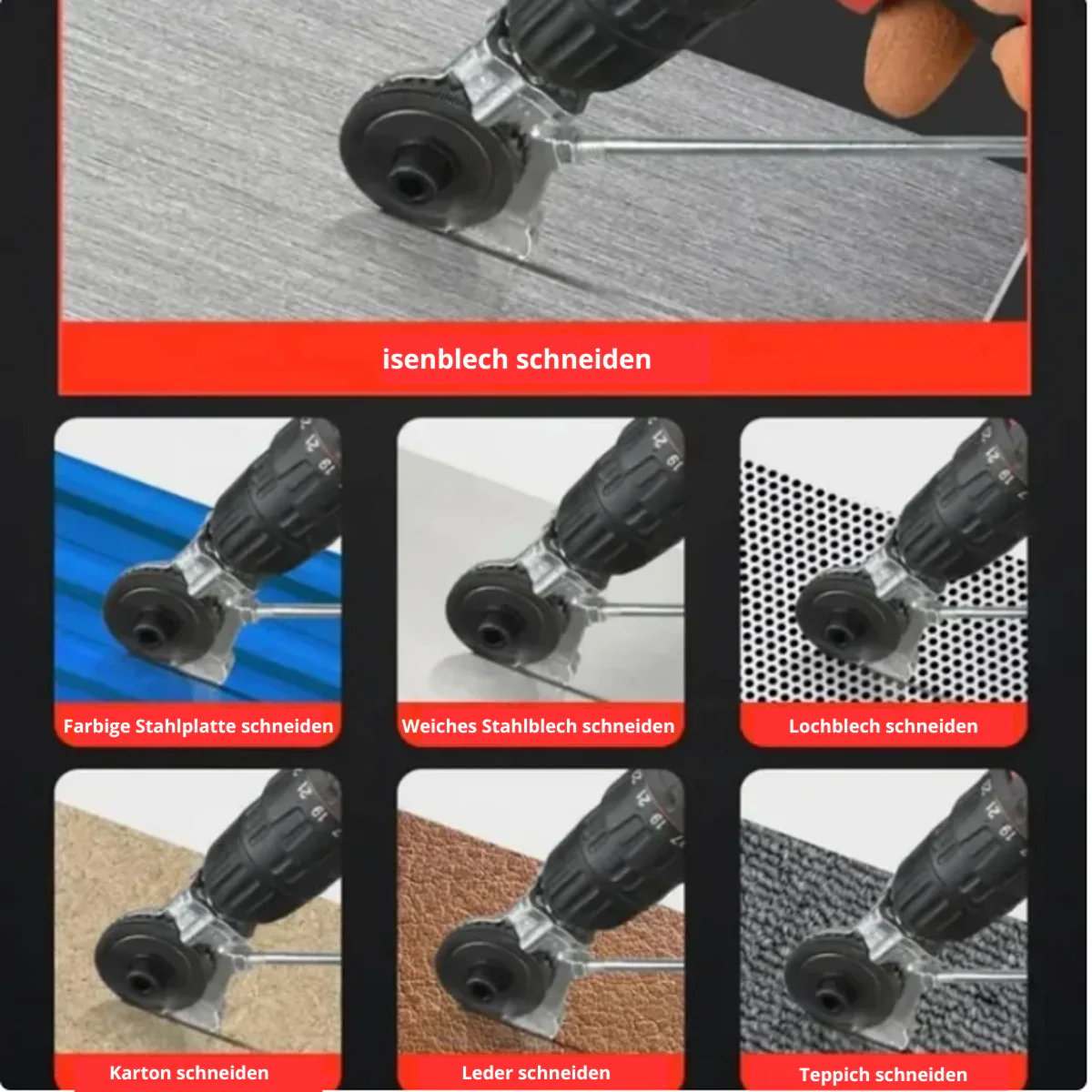 Metal Cutting Tool – Use Your Drill for Effortless Cutting! - Image 6
