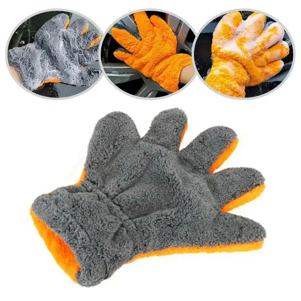 Microfiber Wash Glove - Scratch-Free Cleaning Mitt - Image 4