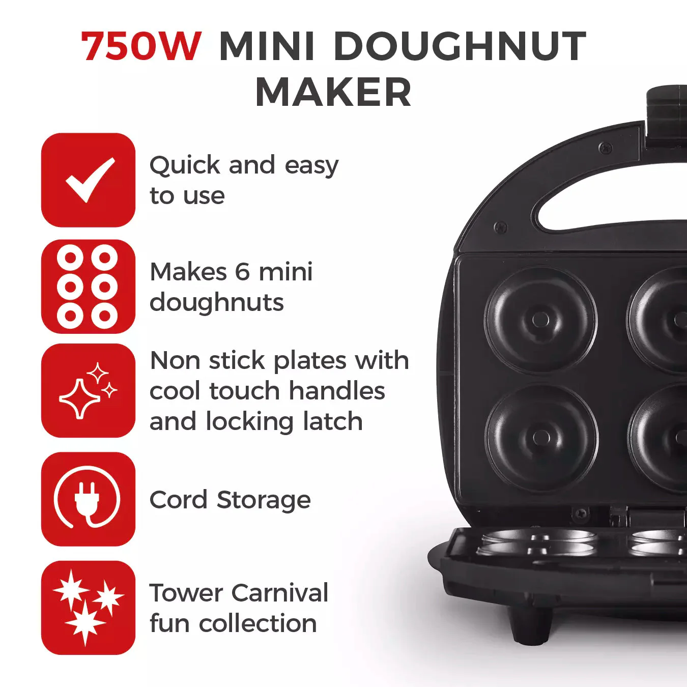 Mini Donut Maker for Irresistible Treats – Easy and Fun to Use - Image 8