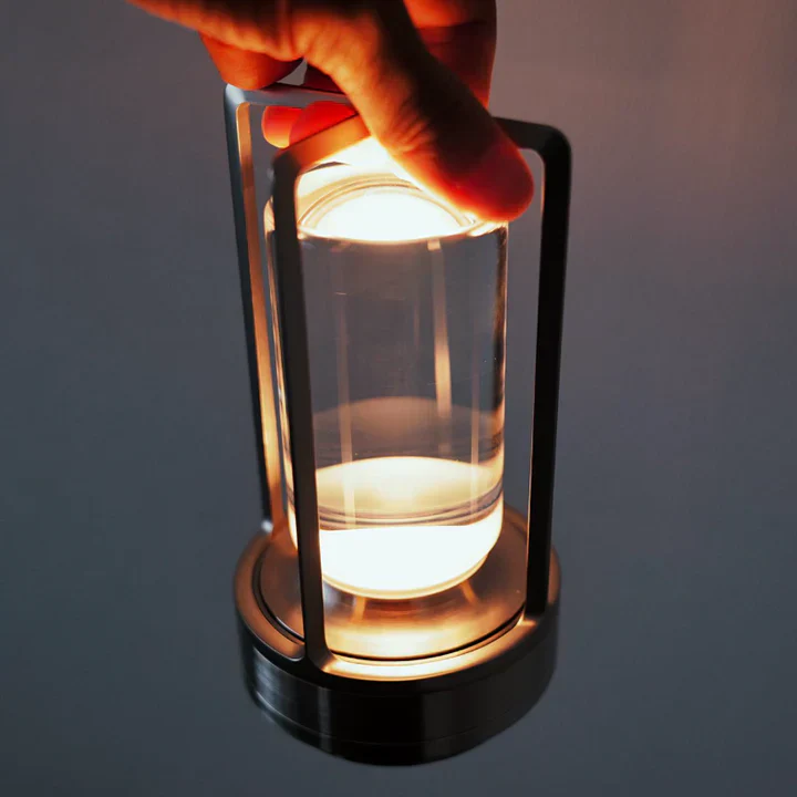 Lumiere Lantern Cordless Crystal Table Lamp - Image 11