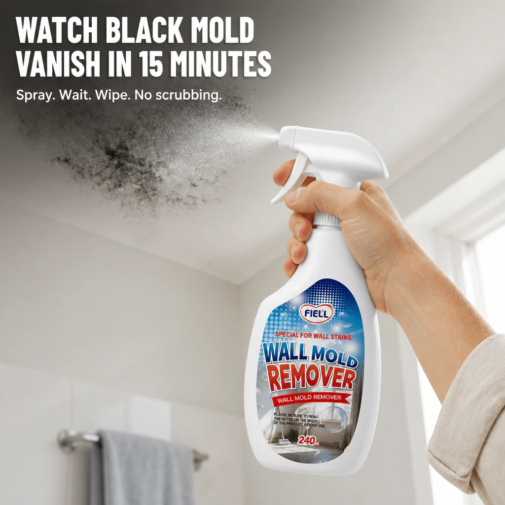 MoldAwayPro™ — Spray Black Mold Off Walls in 15 Minutes, No Scrubbing