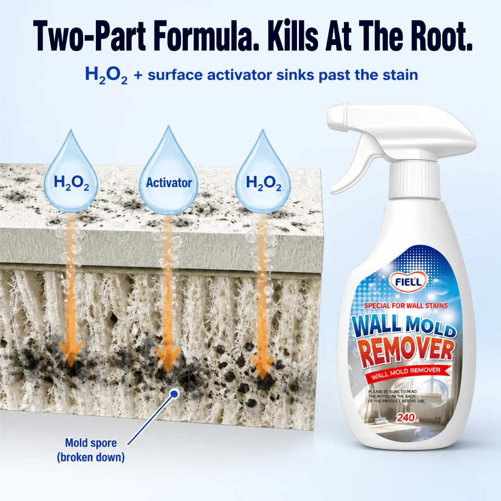 MoldAwayPro™ — Spray Black Mold Off Walls in 15 Minutes, No Scrubbing - Image 3
