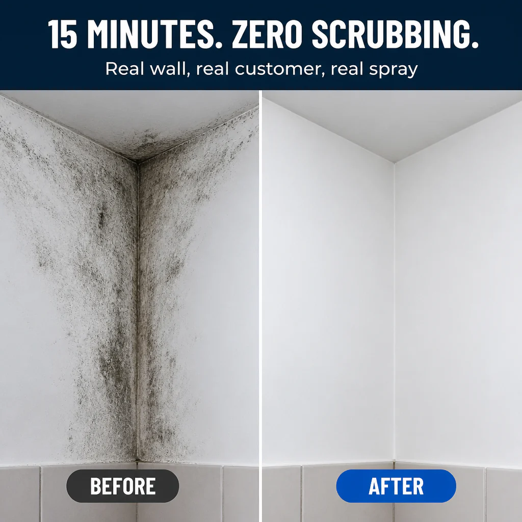 MoldAwayPro™ — Spray Black Mold Off Walls in 15 Minutes, No Scrubbing - Image 4