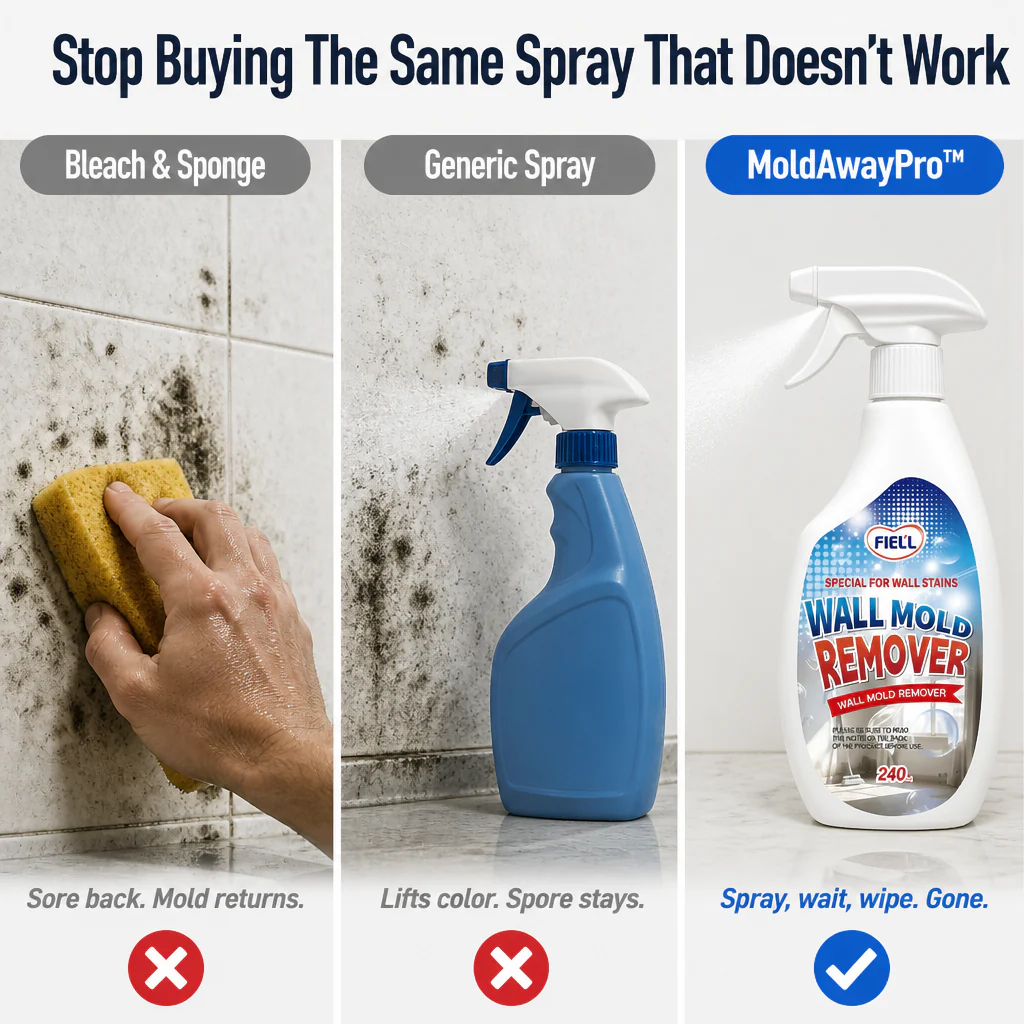 MoldAwayPro™ — Spray Black Mold Off Walls in 15 Minutes, No Scrubbing - Image 5