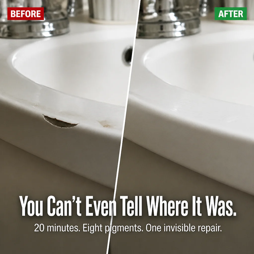 StoneMend™ — Patch Cracks, Chips & Holes In Tiles, Sinks & Stone - Image 6