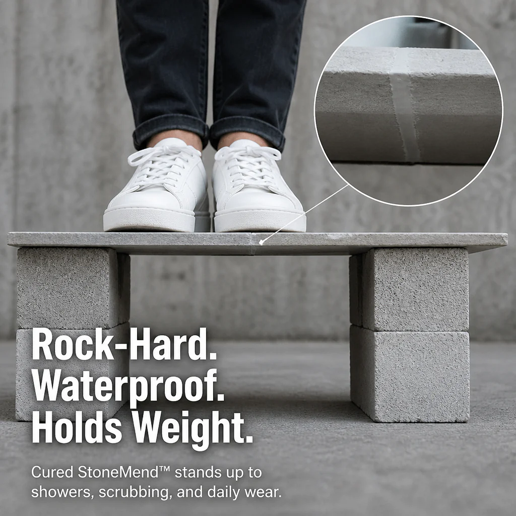 StoneMend™ — Patch Cracks, Chips & Holes In Tiles, Sinks & Stone - Image 7