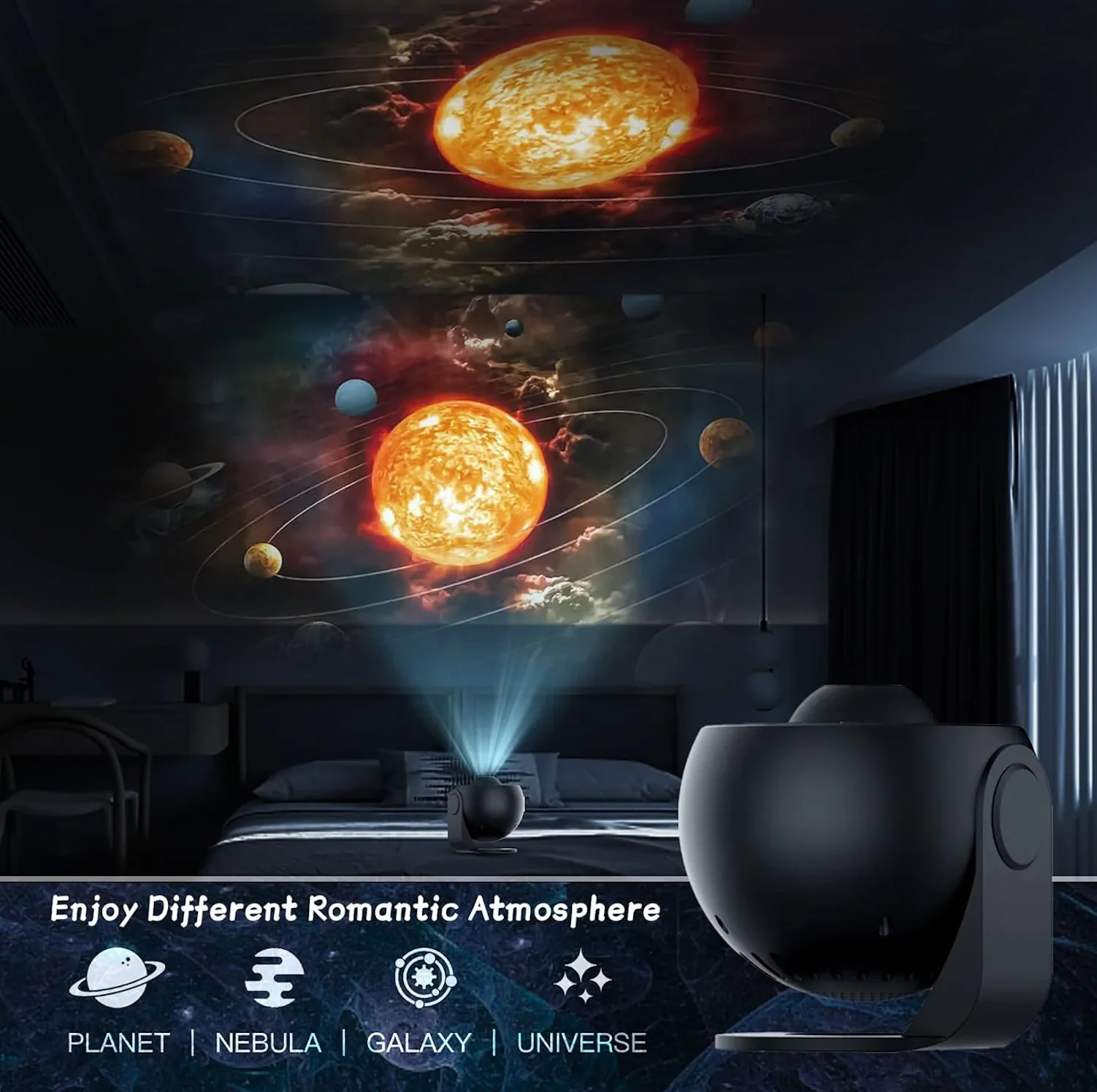 NebuLux™ Star Projector — Transform Any Room into a Hypnotic Galaxy of Calm and Wonder - Image 3