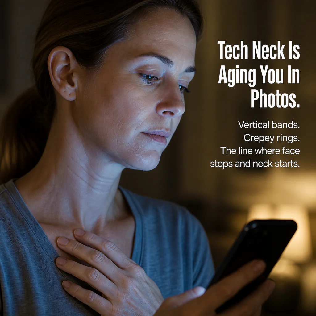 NeckLift Radiance™ — Roll Away Tech Neck With Chilled 5-Ball Peptide Cream - Image 2