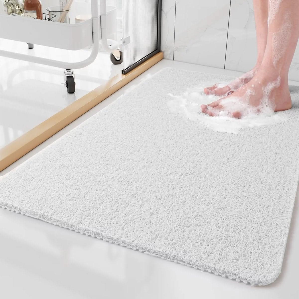 Non-Slip Shower Mat with Drainage System - Image 7