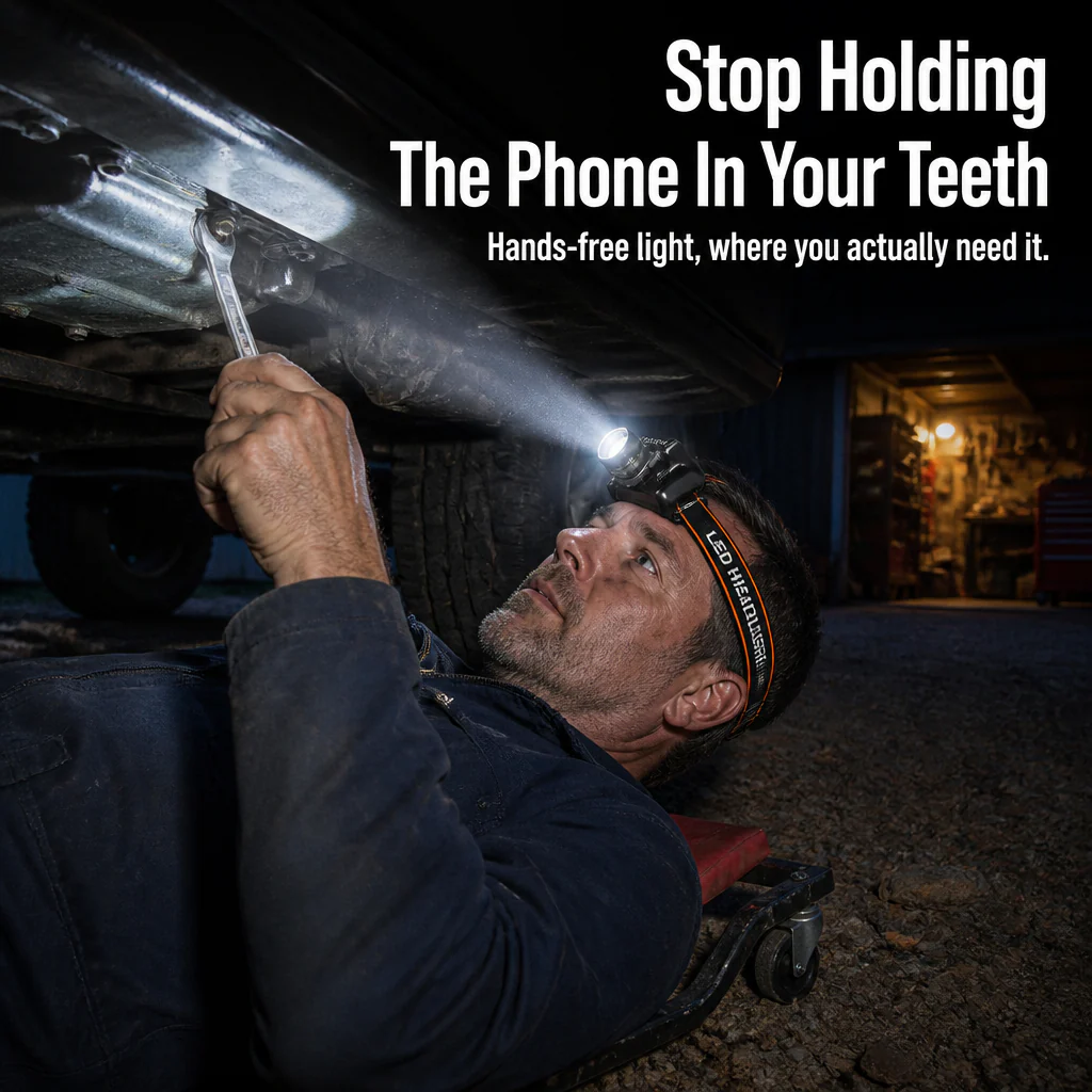 NovaBeam™ — Own the Night with Unstoppable, Hands-Free Brightness
