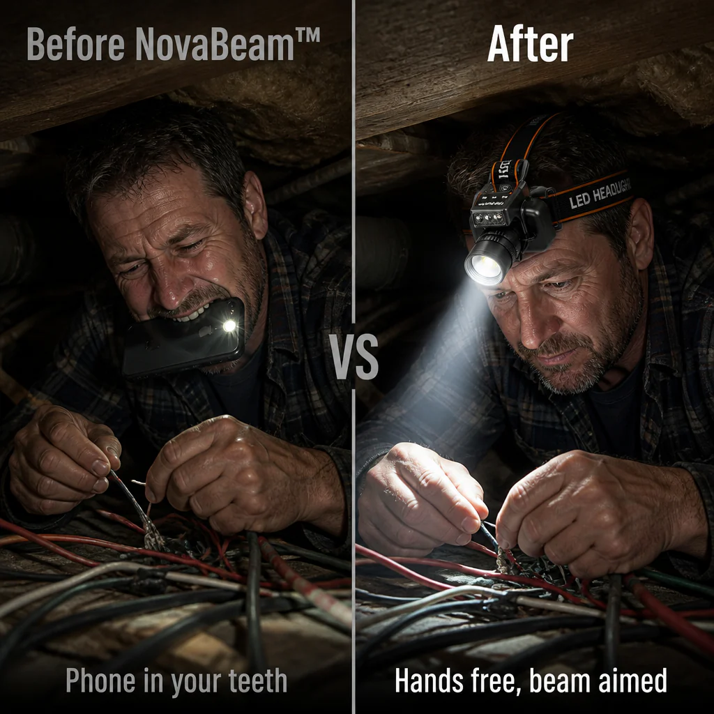 NovaBeam™ — Own the Night with Unstoppable, Hands-Free Brightness - Image 2