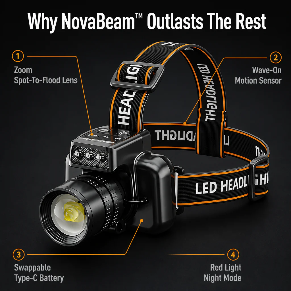 NovaBeam™ — Own the Night with Unstoppable, Hands-Free Brightness - Image 8