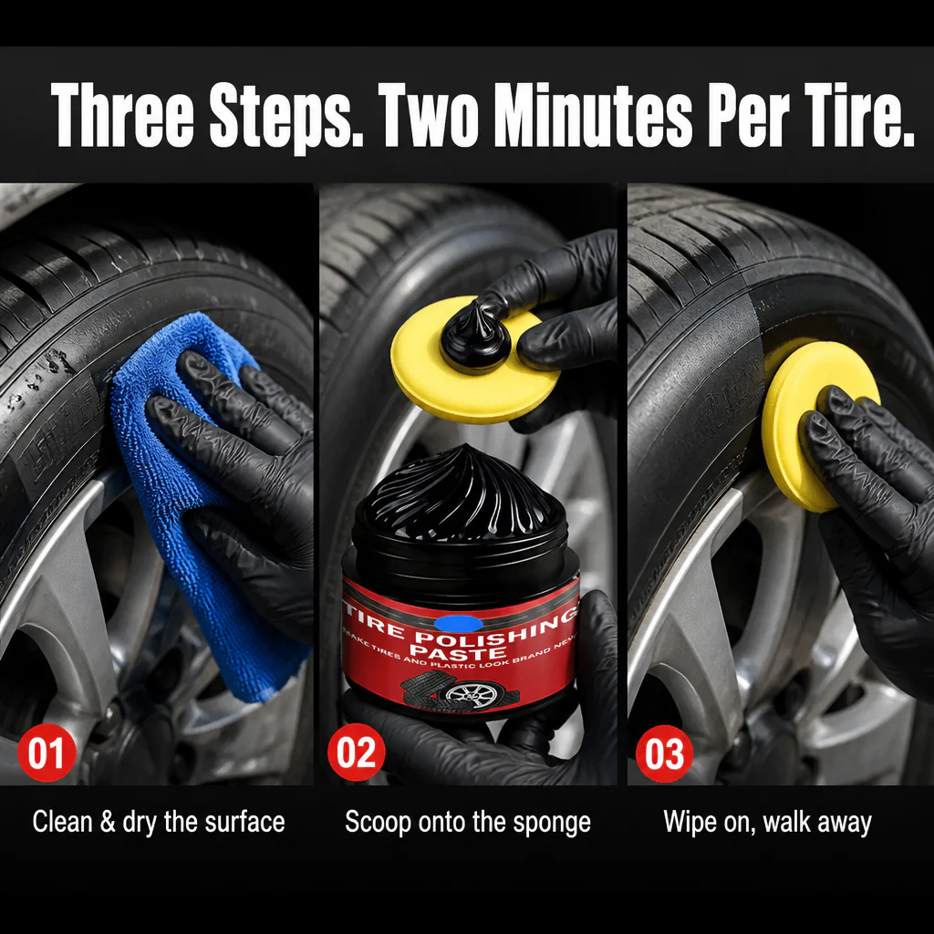 ObsediaBlack™ — Bring Faded Tires Back to Deep, Just-Detailed Black in Minutes - Image 5