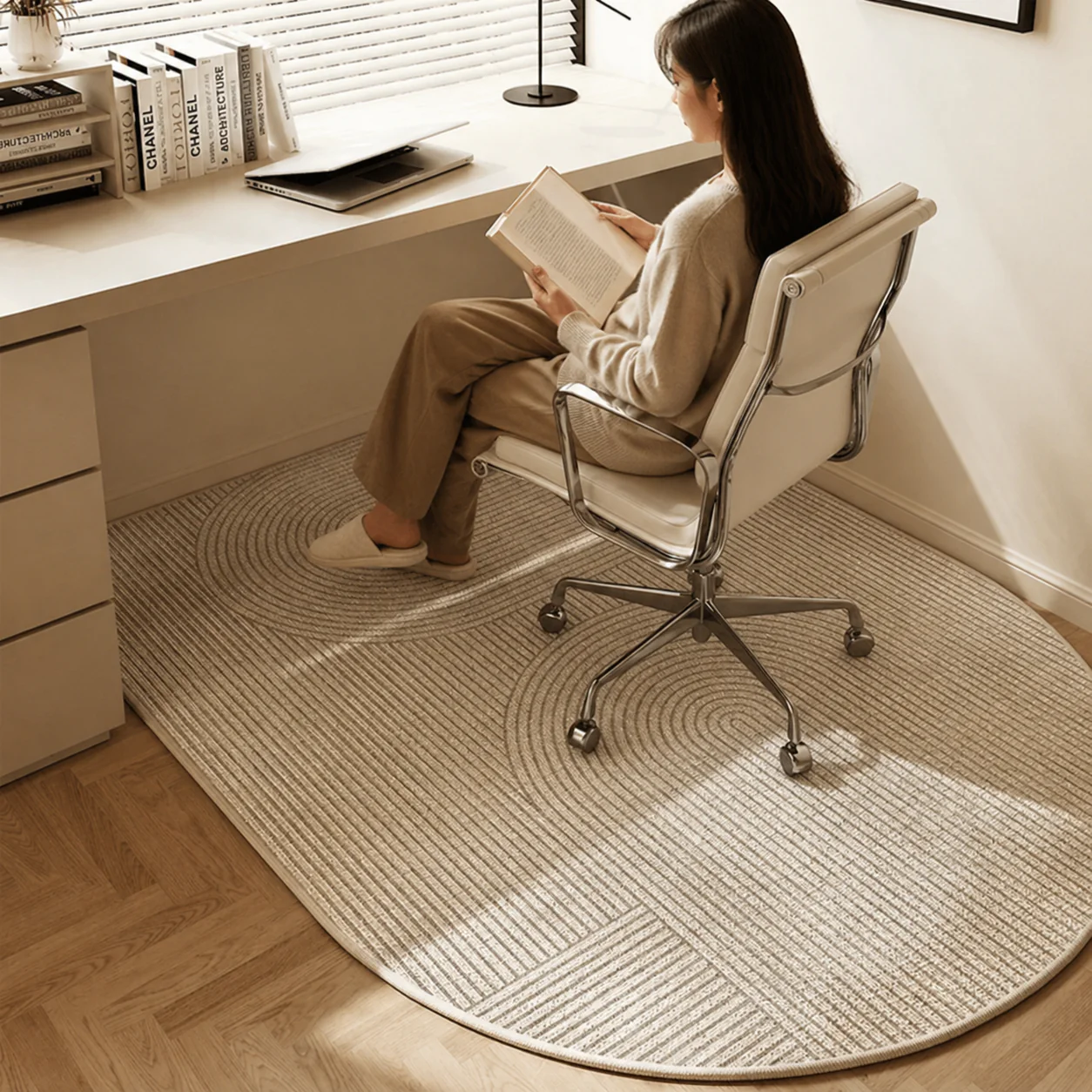 Office Chair Mat with Loop Pile – Floor Protection