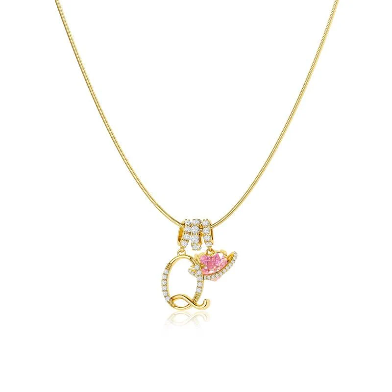 Personalized Initial Necklace – Add Style and Confidence - Image 91