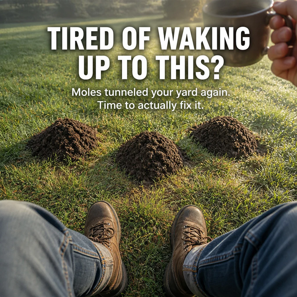 PestGuard™ — Drive Moles, Voles & Groundhogs Out With 100ft Silent Solar Pulses - Image 2