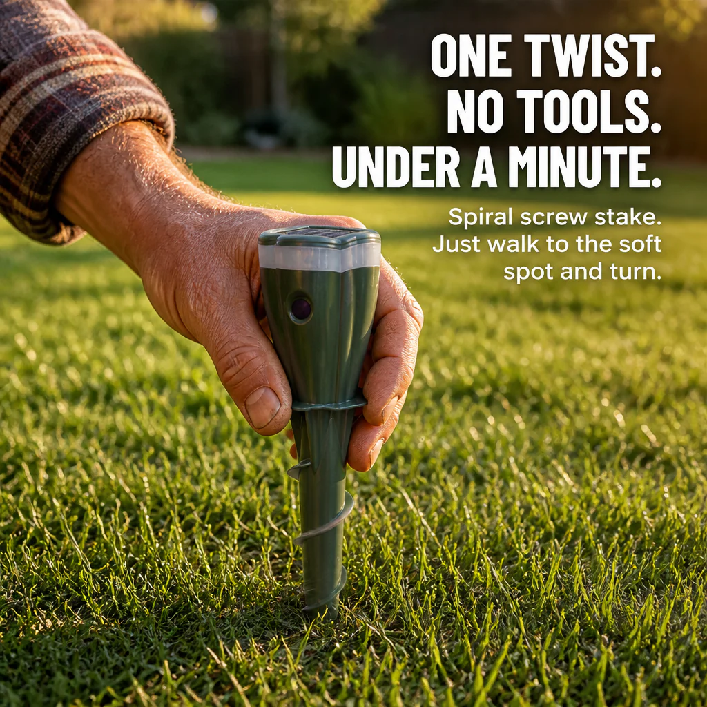 PestGuard™ — Drive Moles, Voles & Groundhogs Out With 100ft Silent Solar Pulses - Image 4