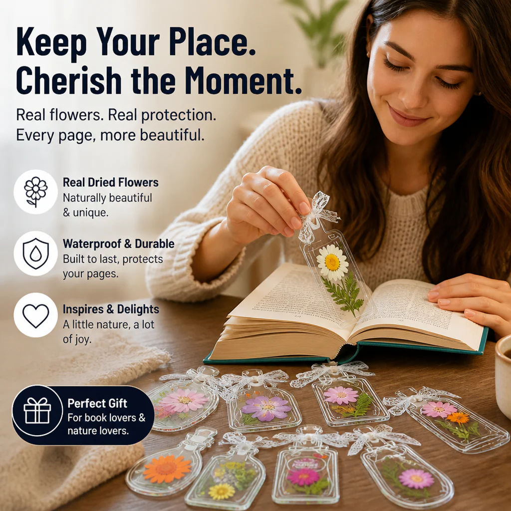 PetalLuxe™ — Mark Your Page With Real Pressed Flowers That Never Wilt - Image 6