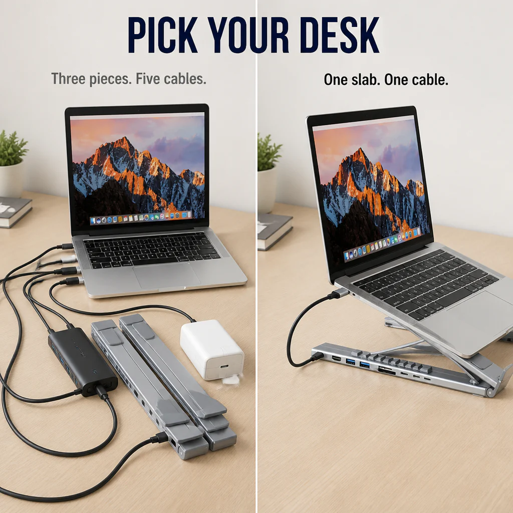 PowerPort Pro™ — Lift Your Laptop, Power 8 Devices, Fold Flat for Your Bag - Image 5