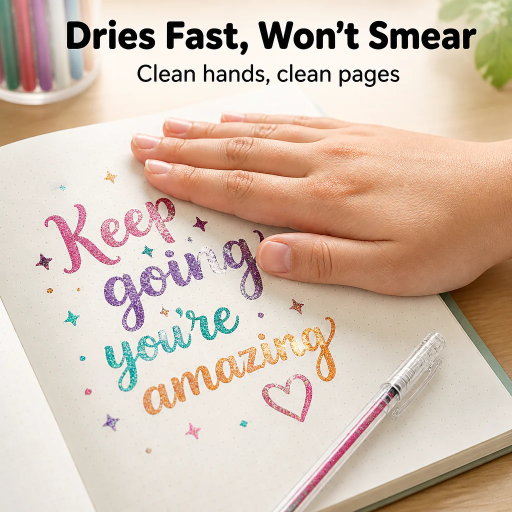 Prismara™ — Write & Color in Sequin-Bright Shades That Never Smear or Skip - Image 4