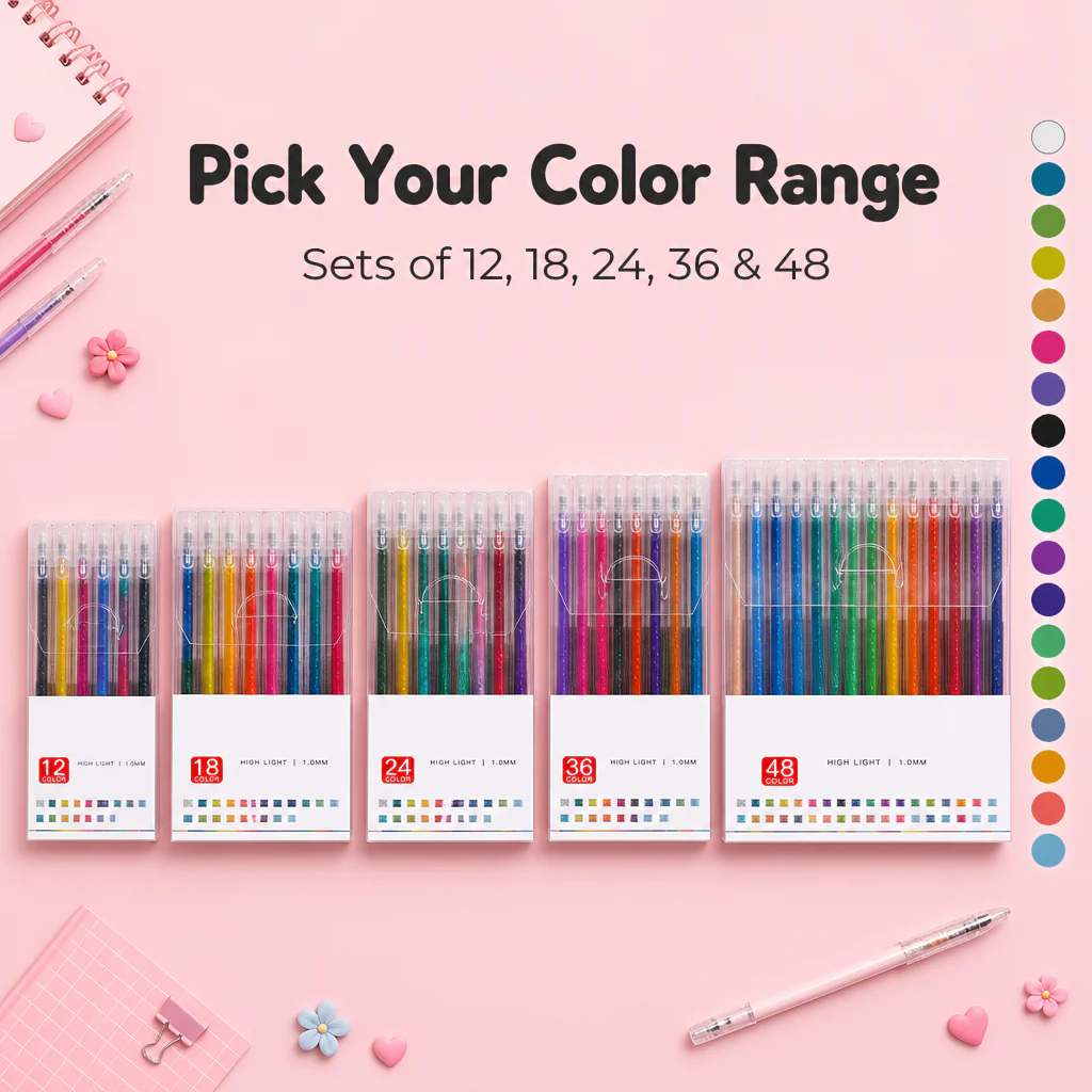 Prismara™ — Write & Color in Sequin-Bright Shades That Never Smear or Skip - Image 9