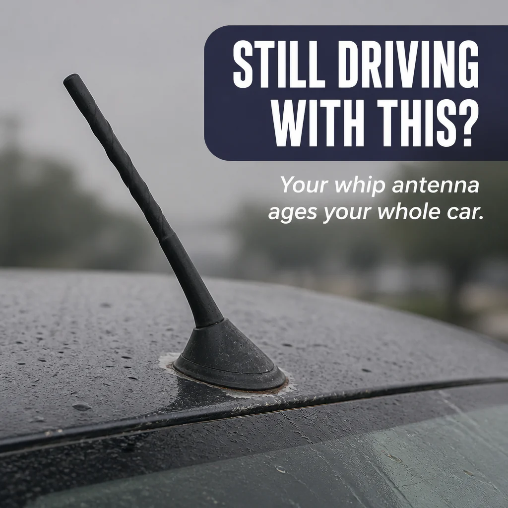 PulseFin™ — Swap Your Ugly Whip Antenna for That Clean Factory Shark-Fin Look - Image 2